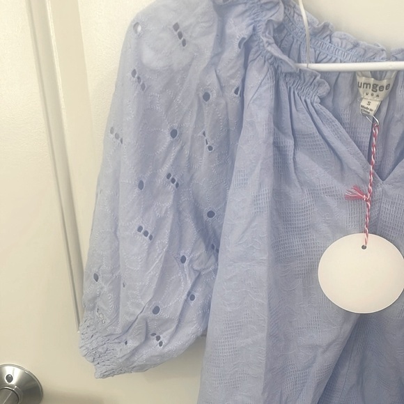 Umgee Light Blue Blouse - Picture 4 of 7